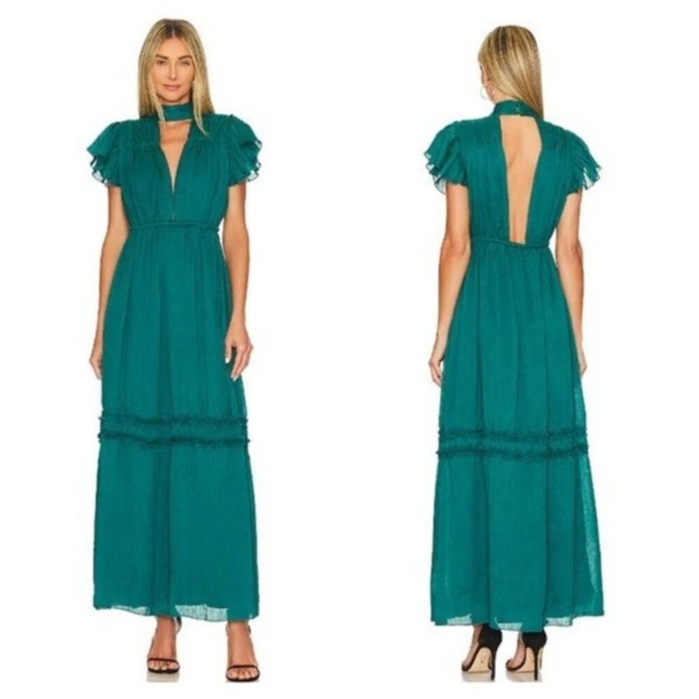 House of Harlow 1960 Teal Maxi Dress